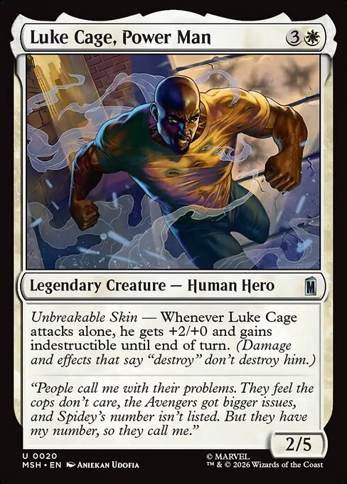 Luke Cage, Power Man (msh-20)