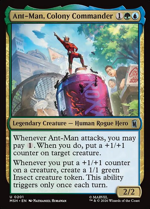 Ant-Man, Colony Commander (msh-201)