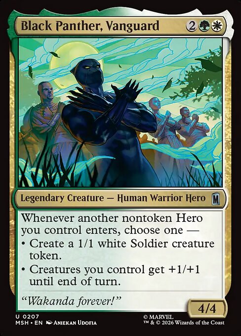 Black Panther, Vanguard (msh-207)