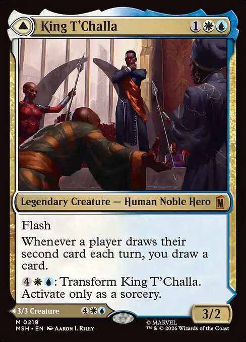 King T'Challa // Black Panther, Hope Enduring (msh-219)