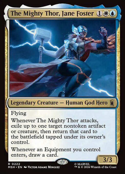 The Mighty Thor, Jane Foster (msh-222)