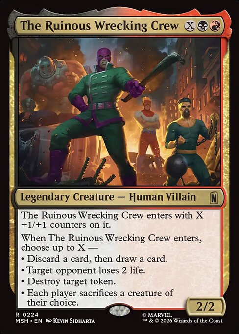The Ruinous Wrecking Crew (msh-224)