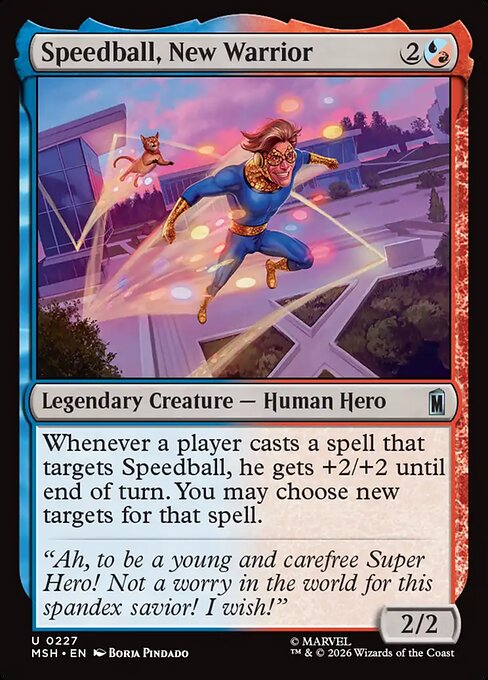 Speedball, New Warrior (msh-227)