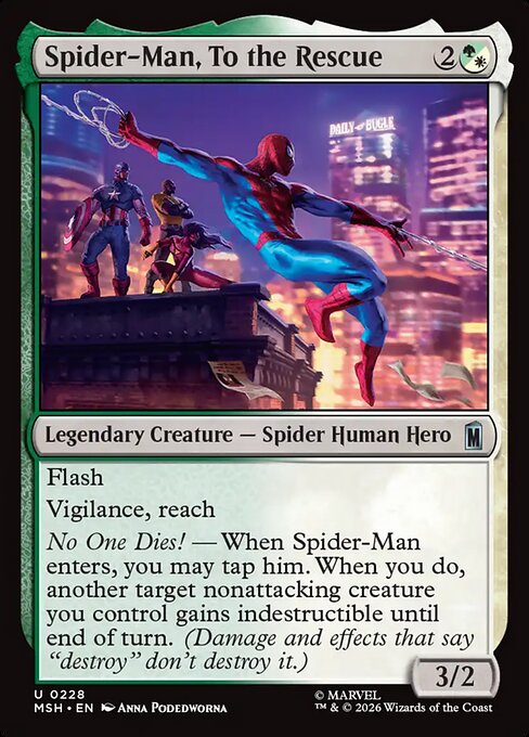 Spider-Man, To the Rescue (msh-228)