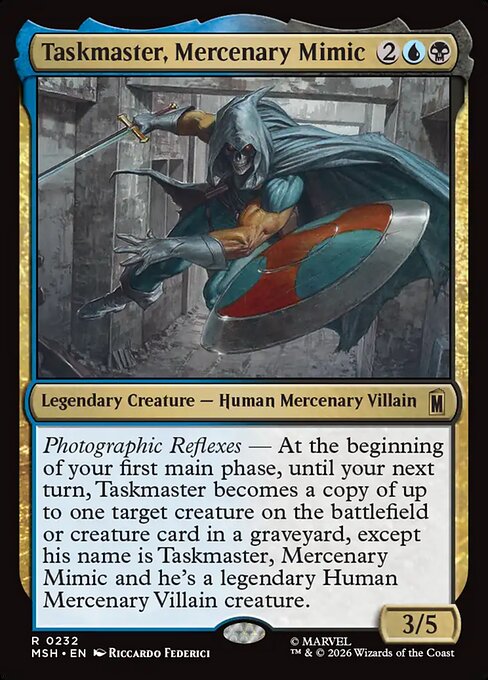 Taskmaster, Mercenary Mimic (msh-232)