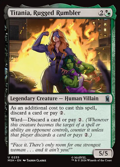 Titania, Rugged Rumbler (msh-235)