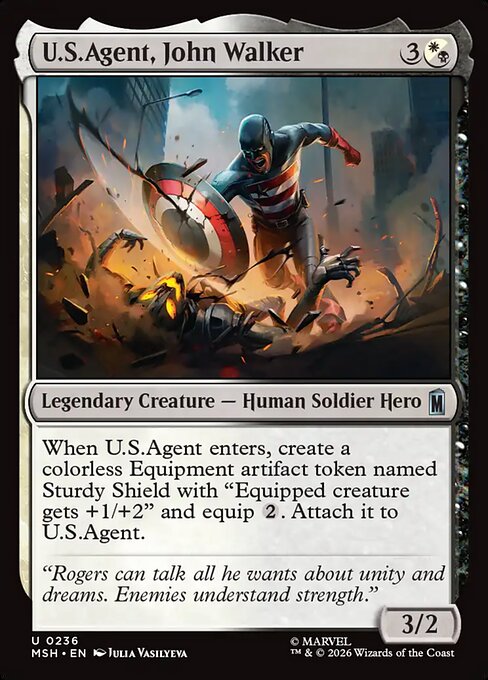 U.S.Agent, John Walker (msh-236)