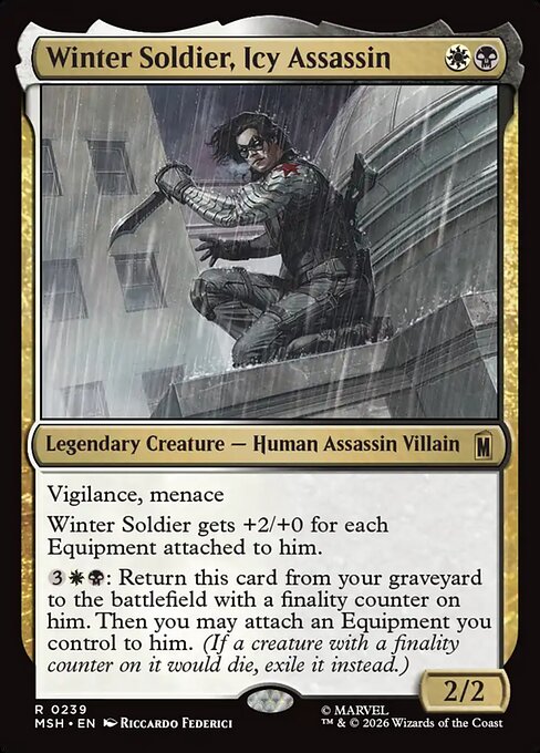 Winter Soldier, Icy Assassin (msh-239)