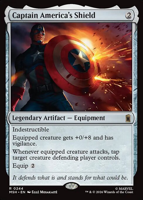 Captain America's Shield (msh-244)