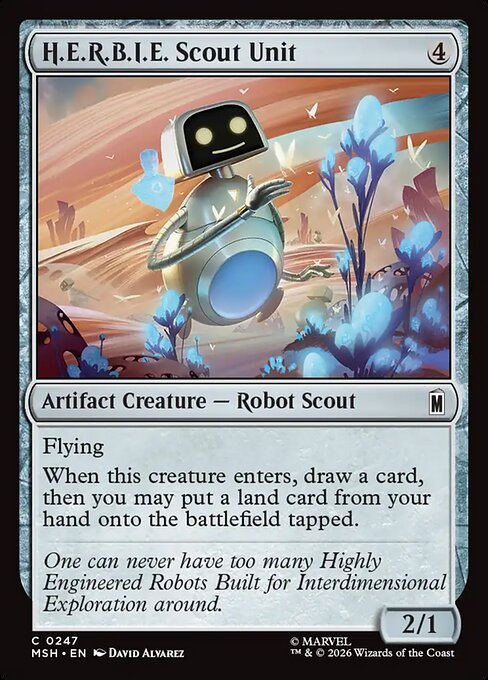 H.E.R.B.I.E. Scout Unit (msh-247)