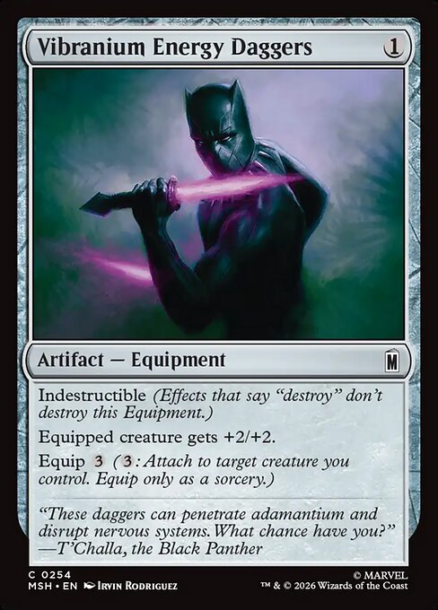 Vibranium Energy Daggers (msh-254)