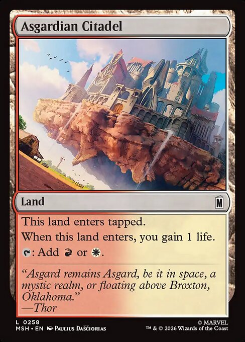 Asgardian Citadel (msh-258)