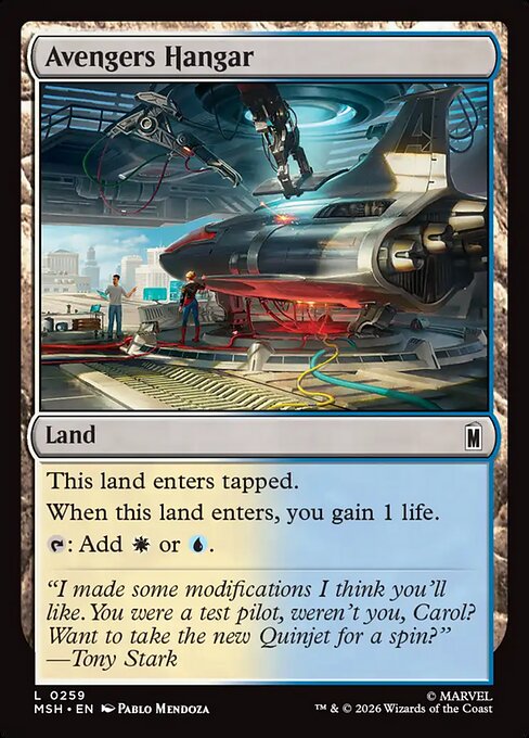Avengers Hangar (msh-259)