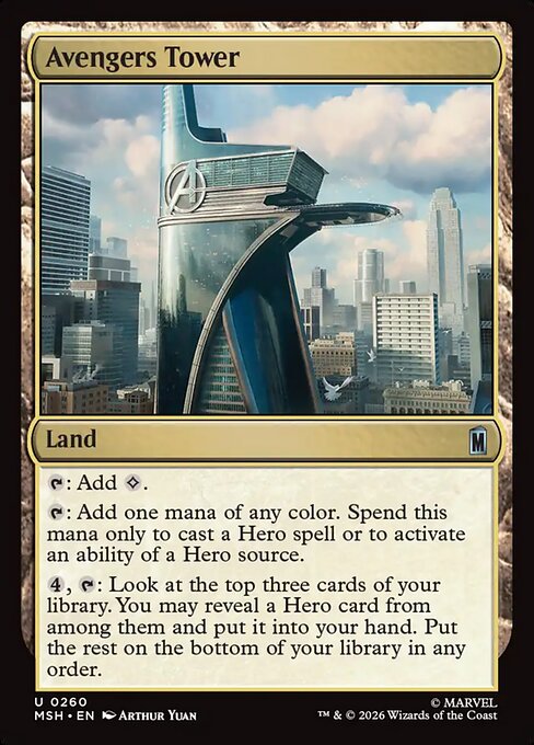 Avengers Tower (msh-260)