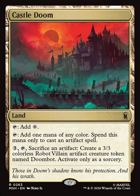 Castle Doom (msh-263)