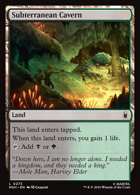 Subterranean Cavern (msh-273)