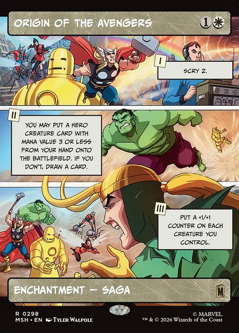 Origin of the Avengers (msh-298)