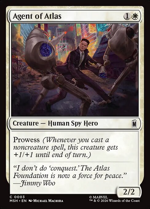 Agent of Atlas (msh-3)