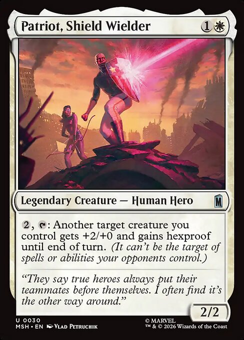 Patriot, Shield Wielder (msh-30)