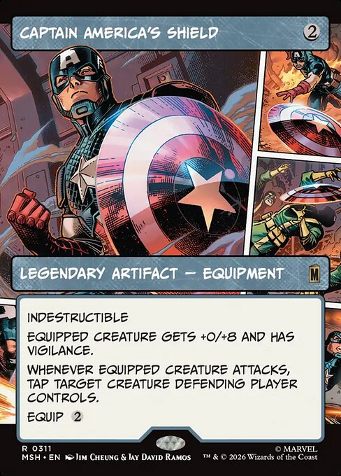 Captain America's Shield (msh-311)