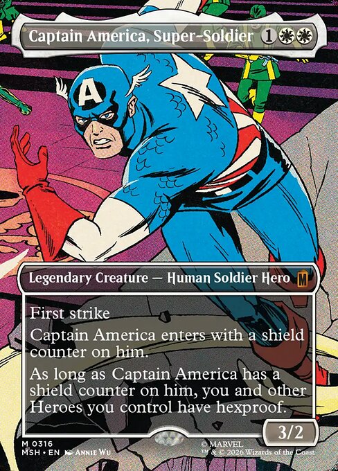 Captain America, Super-Soldier (msh-316)