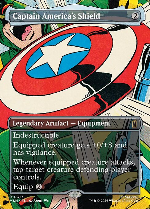 Captain America's Shield (msh-317)
