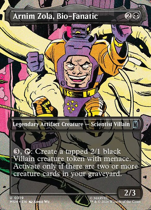 Arnim Zola, Bio-Fanatic (msh-319)