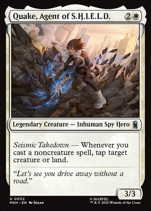 Quake, Agent of S.H.I.E.L.D. (msh-32)