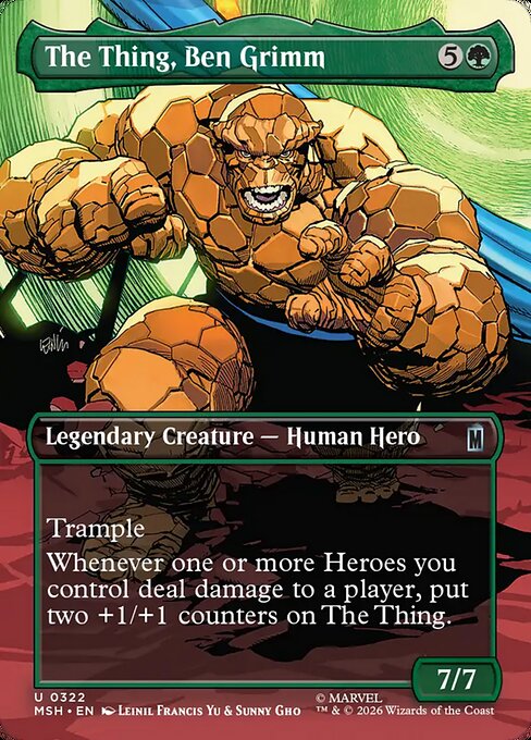 The Thing, Ben Grimm (msh-322)
