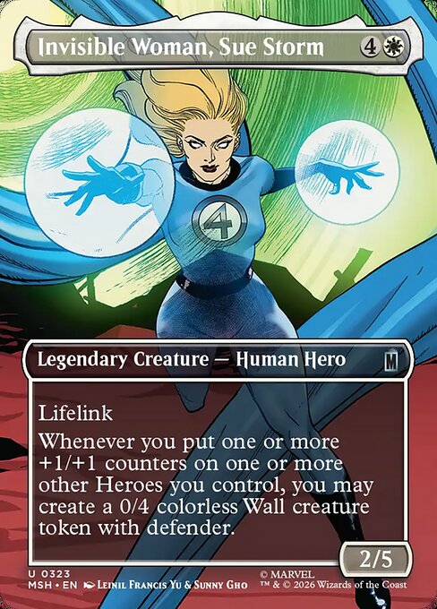 Invisible Woman, Sue Storm (msh-323)