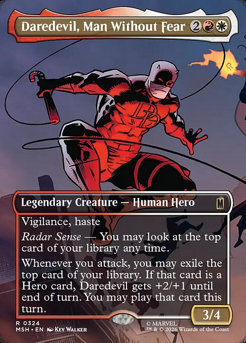Daredevil, Man Without Fear (msh-324)