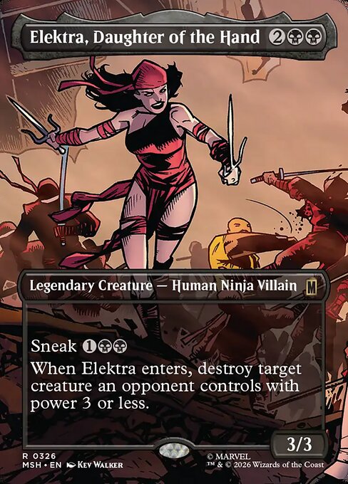 Elektra, Daughter of the Hand (msh-326)