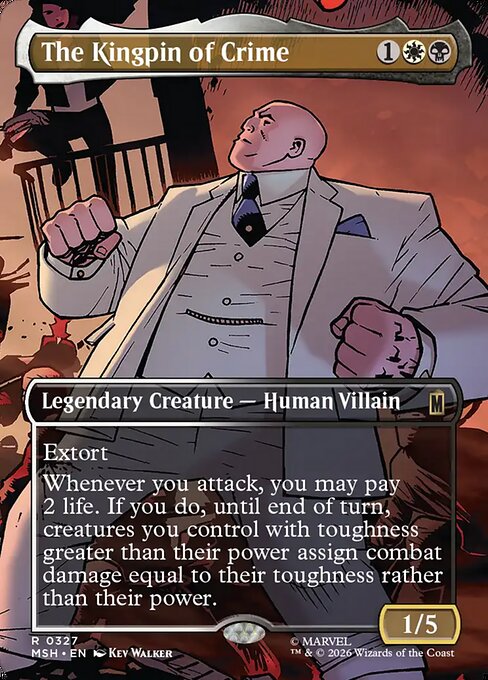 The Kingpin of Crime (msh-327)