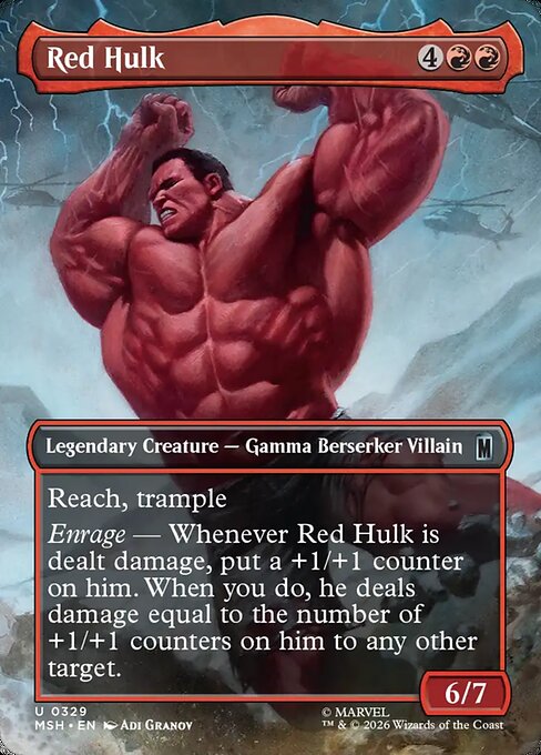 Red Hulk (msh-329)
