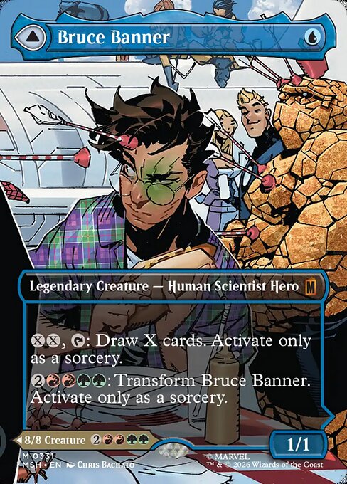 Bruce Banner // The Incredible Hulk (msh-331)