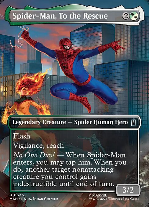 Spider-Man, To the Rescue (msh-335)