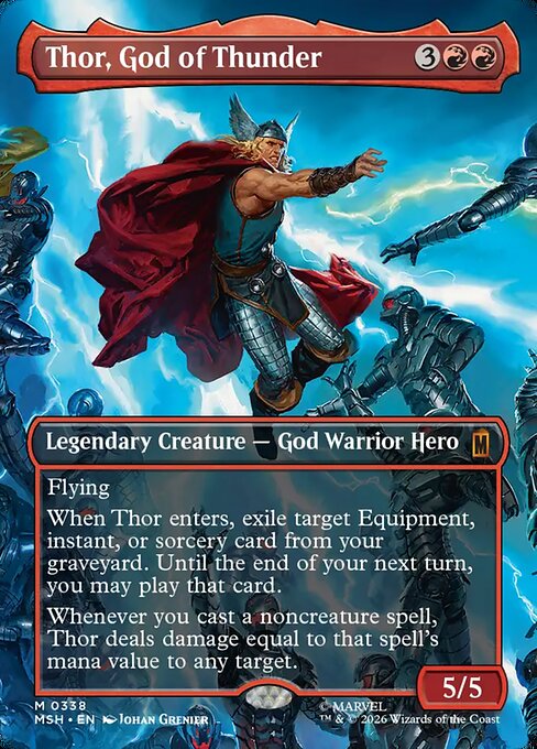 Thor, God of Thunder (msh-338)