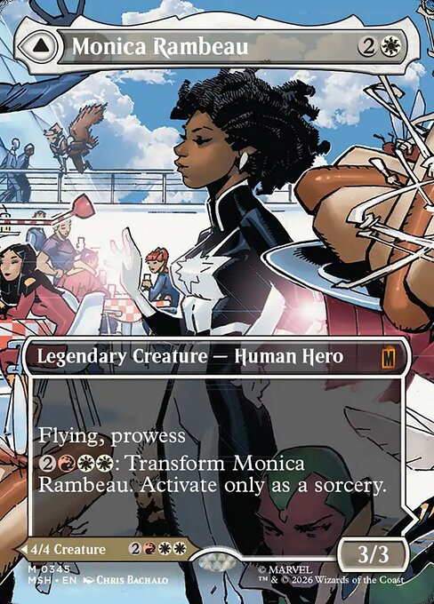 Monica Rambeau // Photon, Living Light (msh-345)