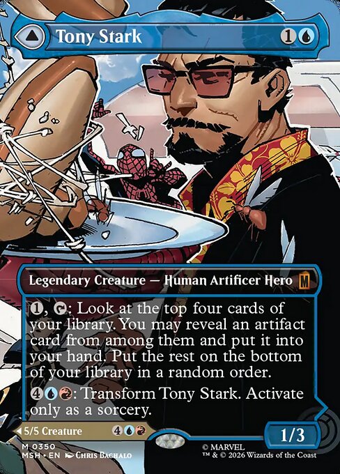Tony Stark // The Invincible Iron Man (msh-350)