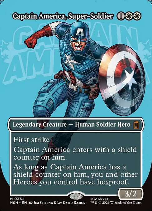 Captain America, Super-Soldier (msh-352)