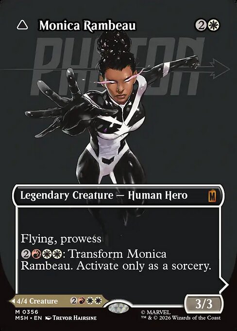 Monica Rambeau // Photon, Living Light (msh-356)