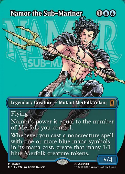 Namor the Sub-Mariner (msh-362)
