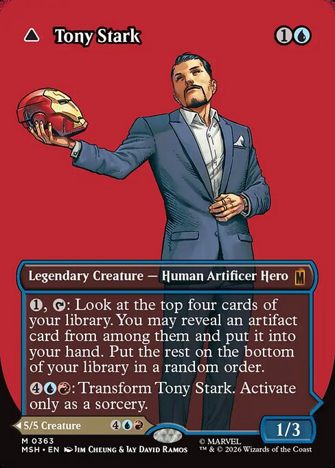 Tony Stark // The Invincible Iron Man (msh-363)