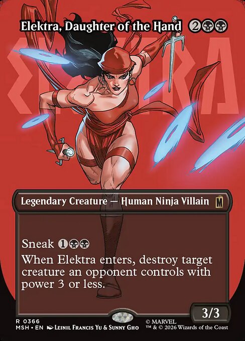 Elektra, Daughter of the Hand (msh-366)