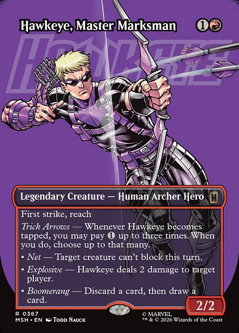 Hawkeye, Master Marksman (msh-367)
