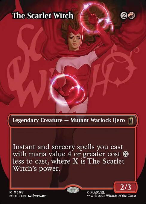 The Scarlet Witch (msh-368)
