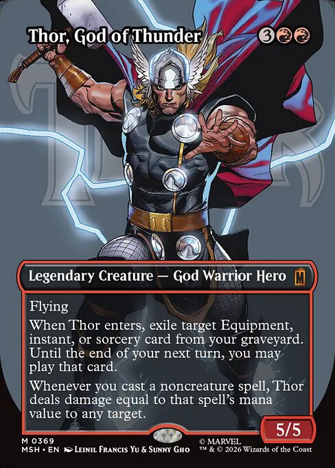 Thor, God of Thunder (msh-369)