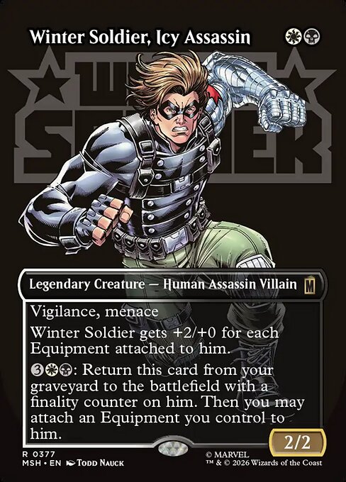 Winter Soldier, Icy Assassin (msh-377)