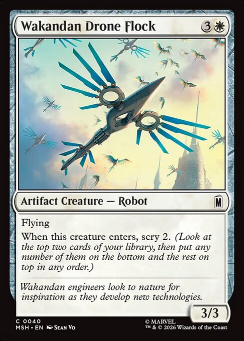 Wakandan Drone Flock (msh-40)