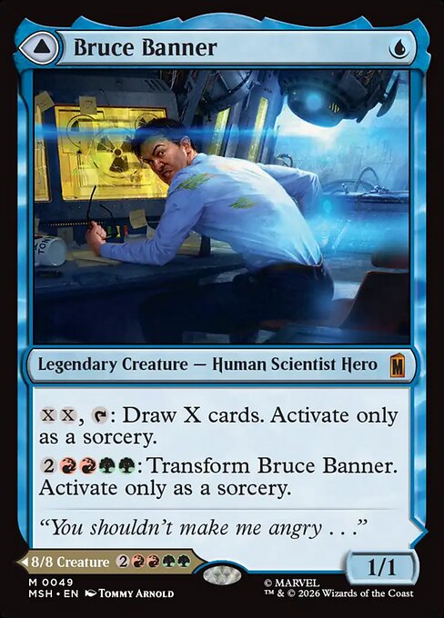 Bruce Banner // The Incredible Hulk (msh-49)
